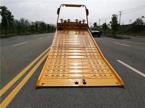 一拖二道路清障车 湖北专业救援拖车厂家的可靠保障