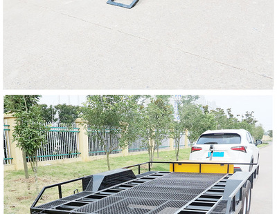 ATV平板拖车架 越野轻型拖挂车与清障服务的完美结合