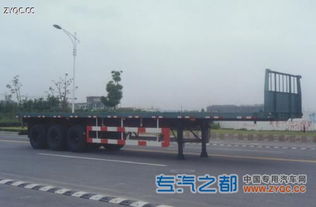 沪光牌HG9381TJZ型集装箱运输半挂车 高效救援的专业选择